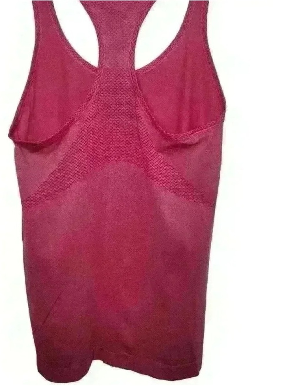 Women’s Racerback Tank Top - Raspberry Pink - Picture 2 of 5